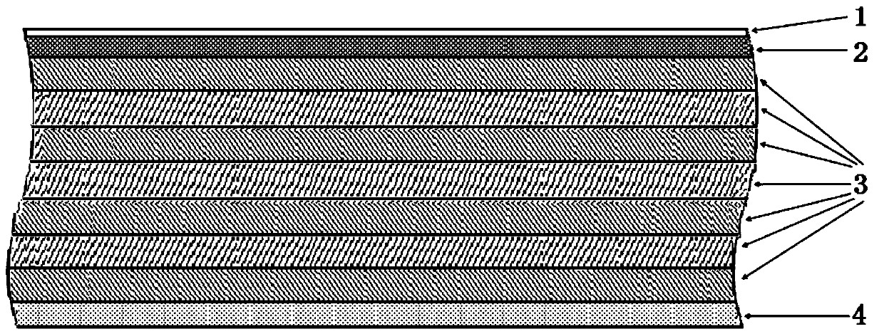 Modified soybean aldehyde-free flame-retardant adhesive and preparation method thereof