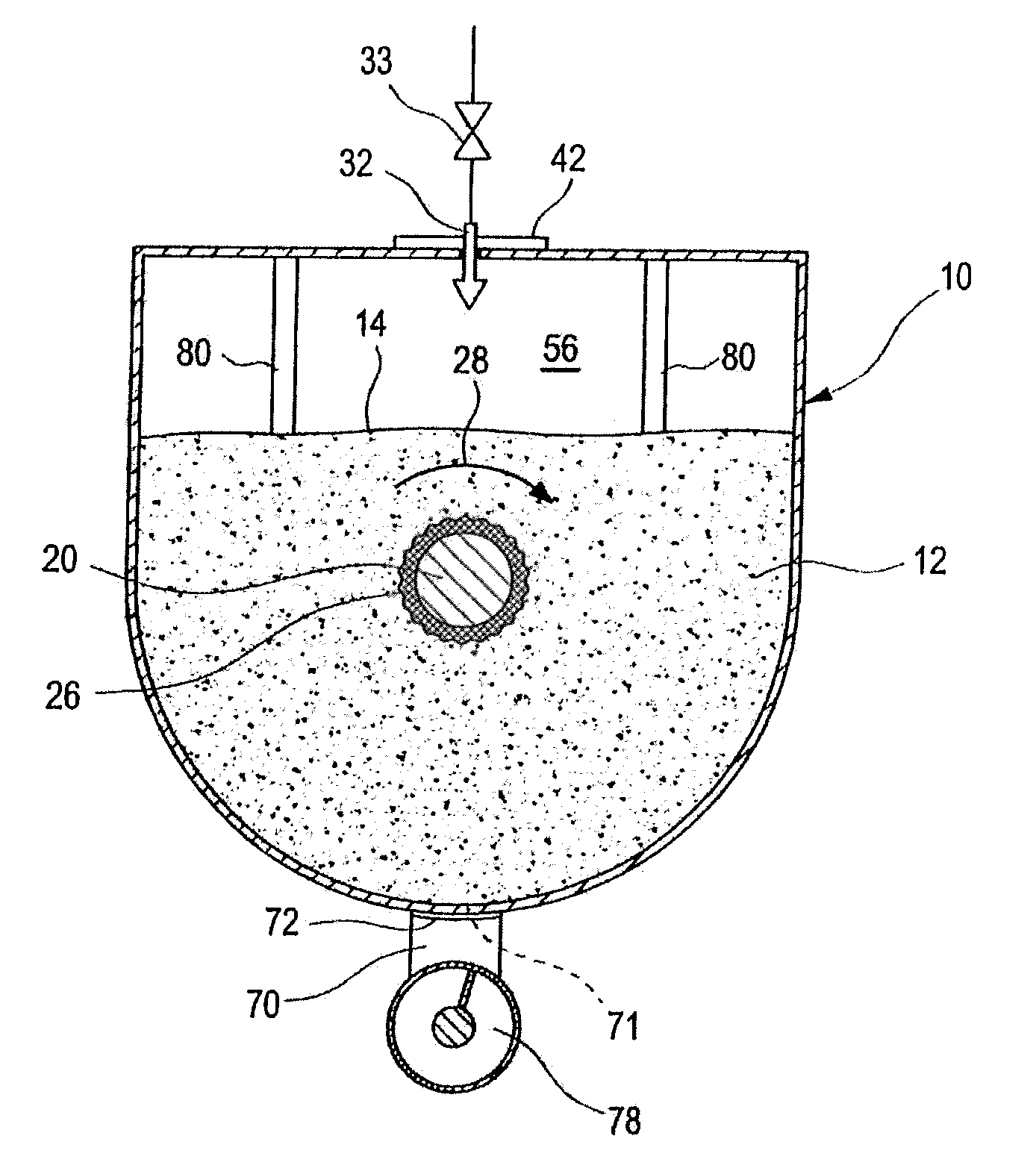Method and Device for the Mechanical or Mechanical-Biological Treatment of Waste