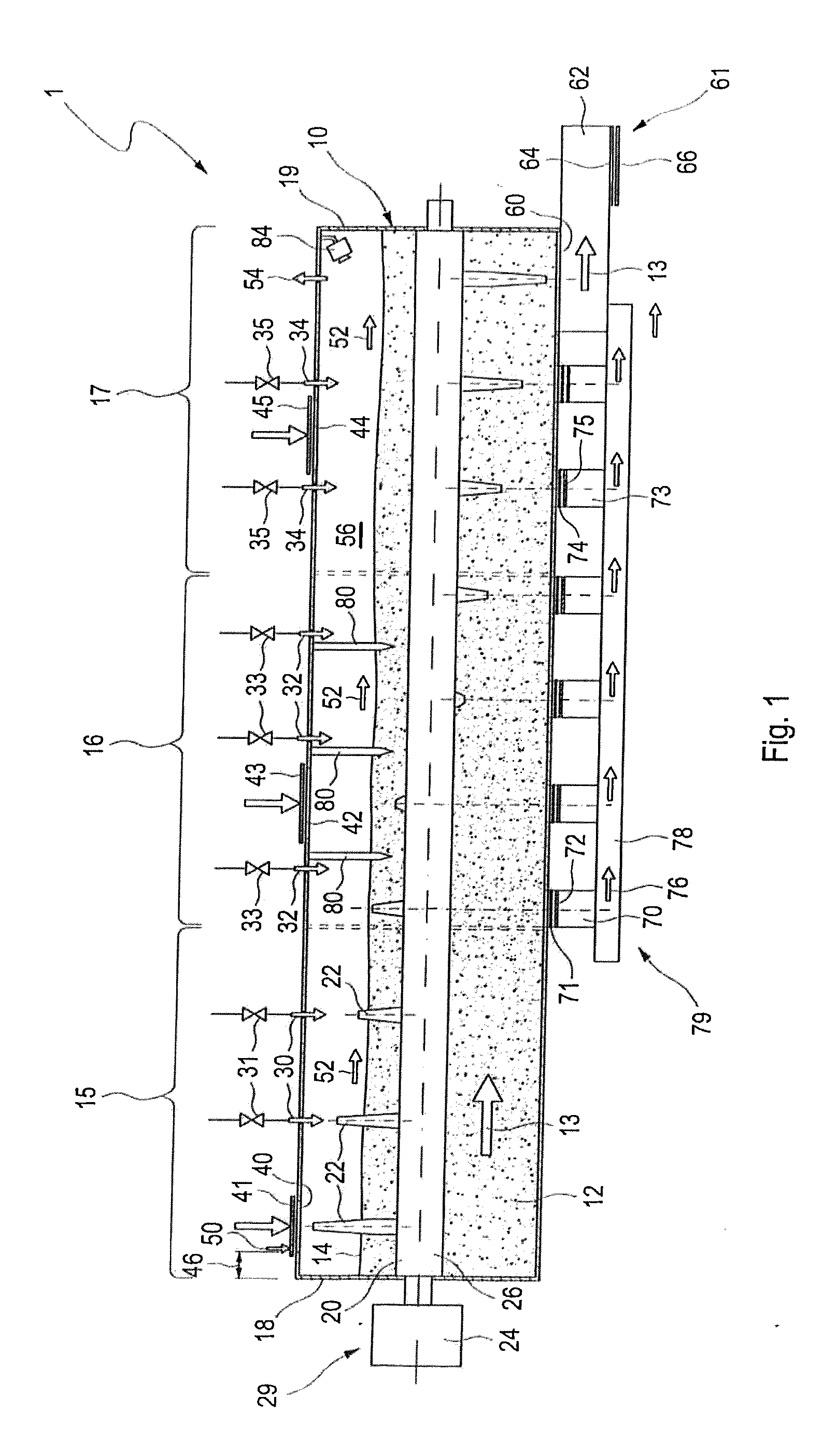 Method and Device for the Mechanical or Mechanical-Biological Treatment of Waste