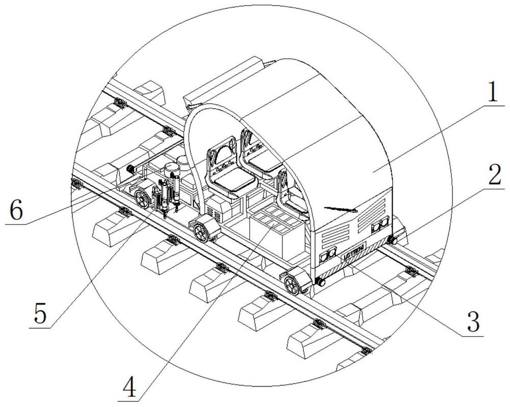Intelligent maintenance system and method for track fasteners of track maintenance division