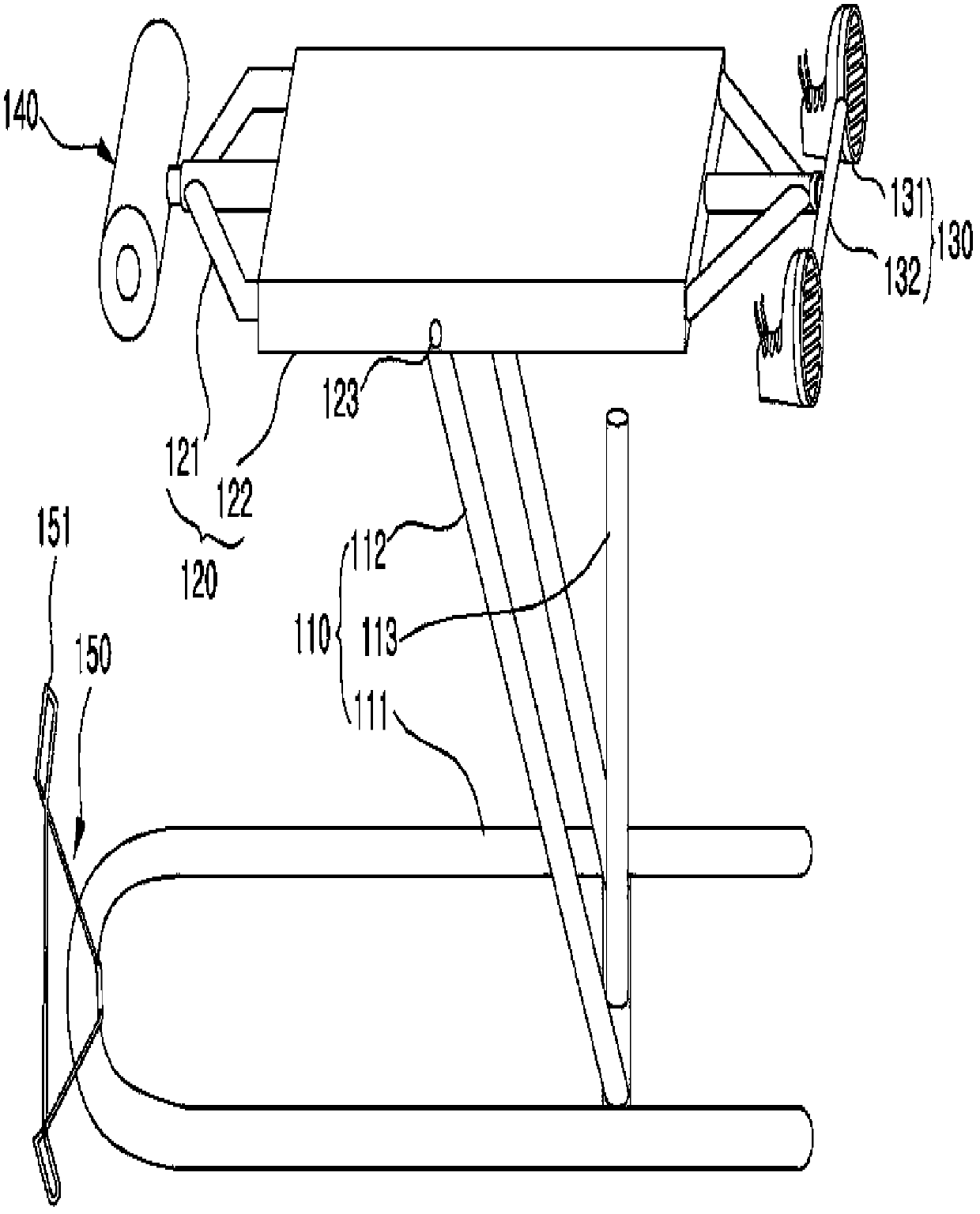 Handstand exercise machine