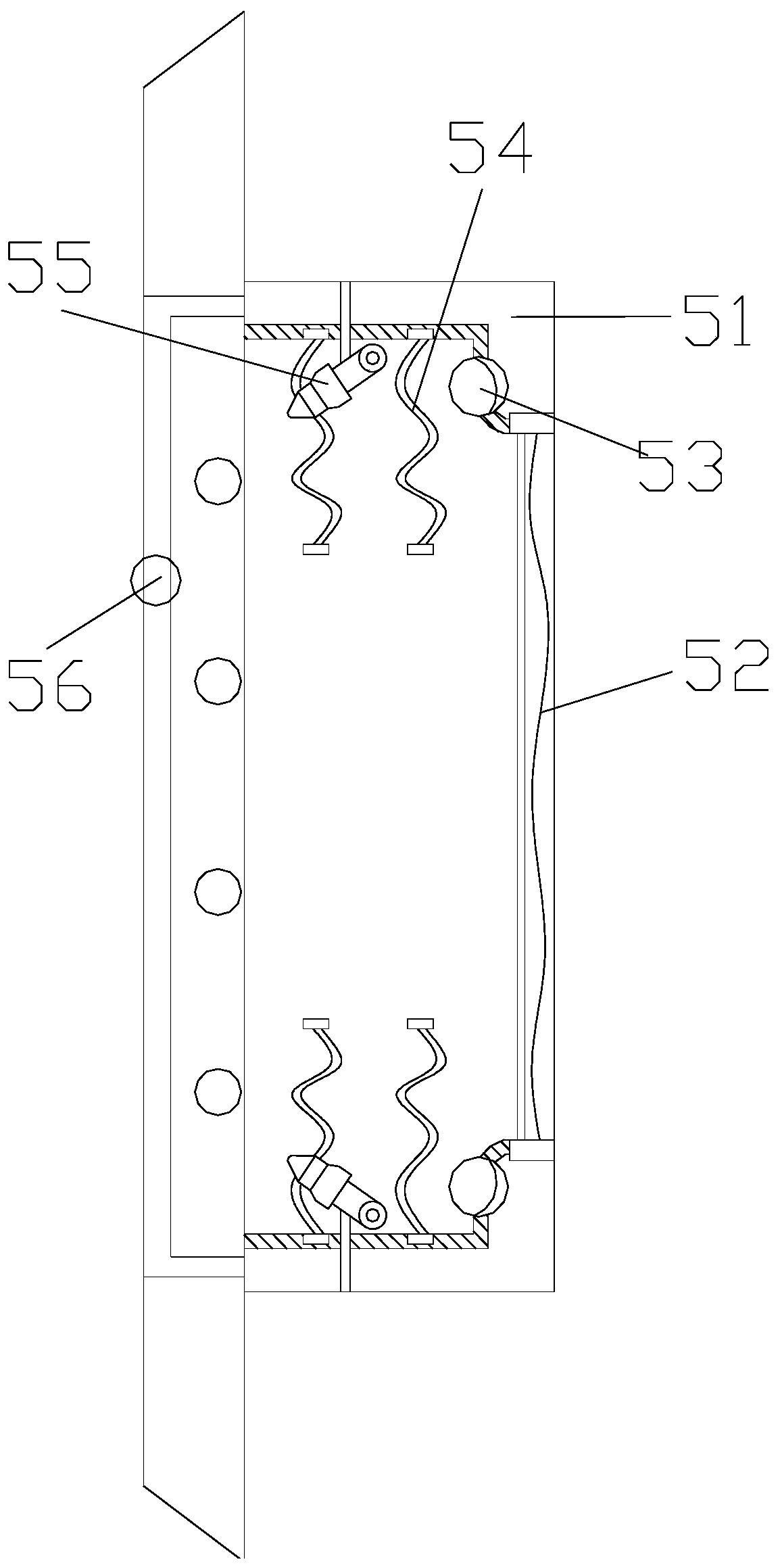 An air conditioner air outlet device using turbulent flow to prevent condensation and dust accumulation