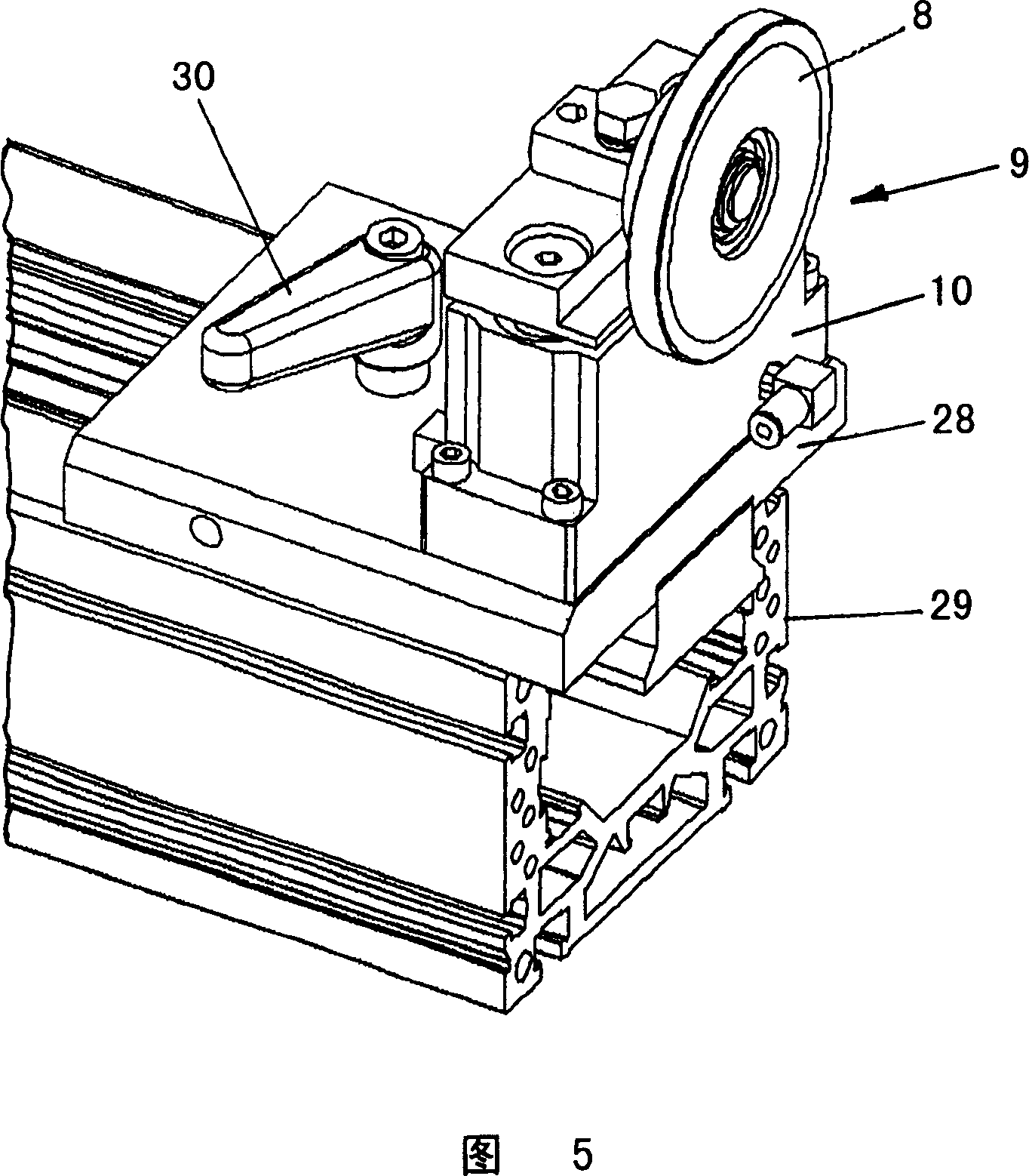 Apparatus for the transport of web-like material