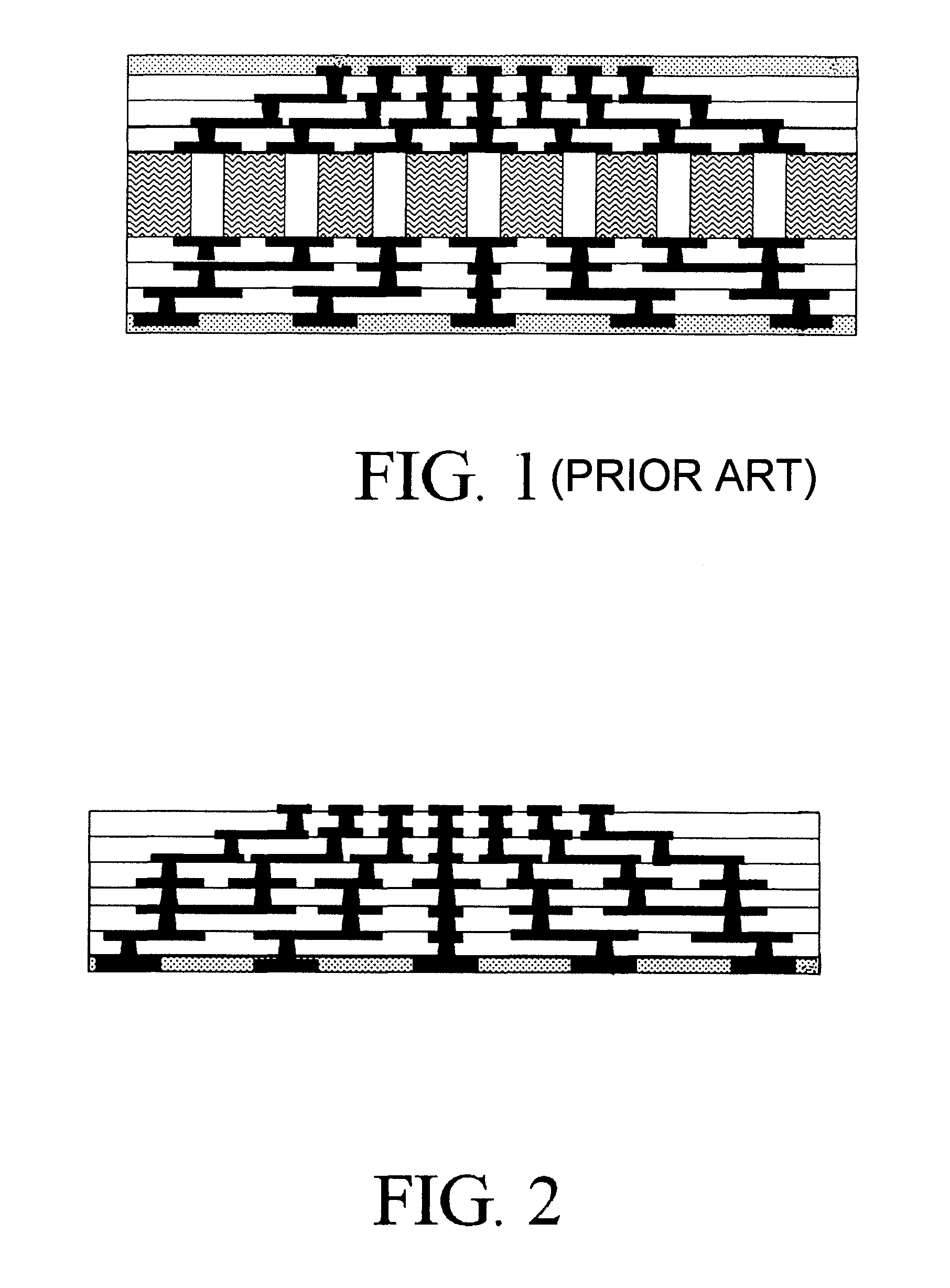 Multilayered circuit board and semiconductor device