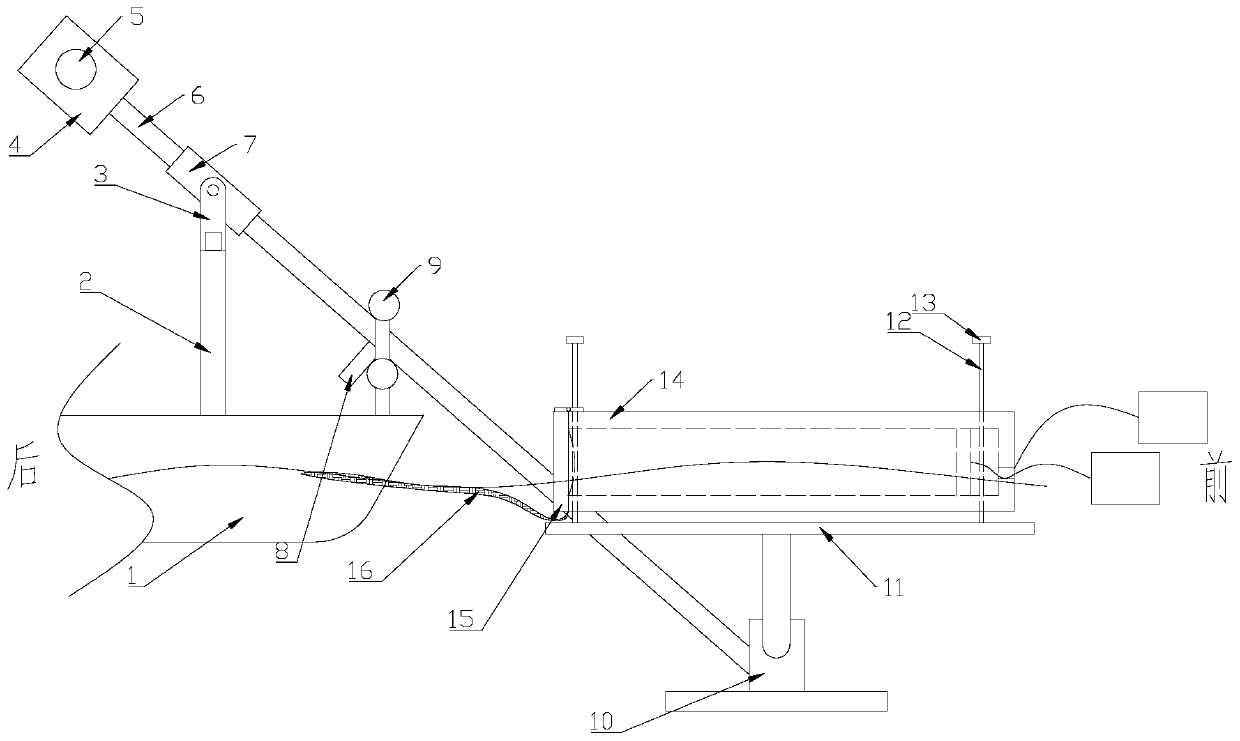 Automatic common cattail harvesting device