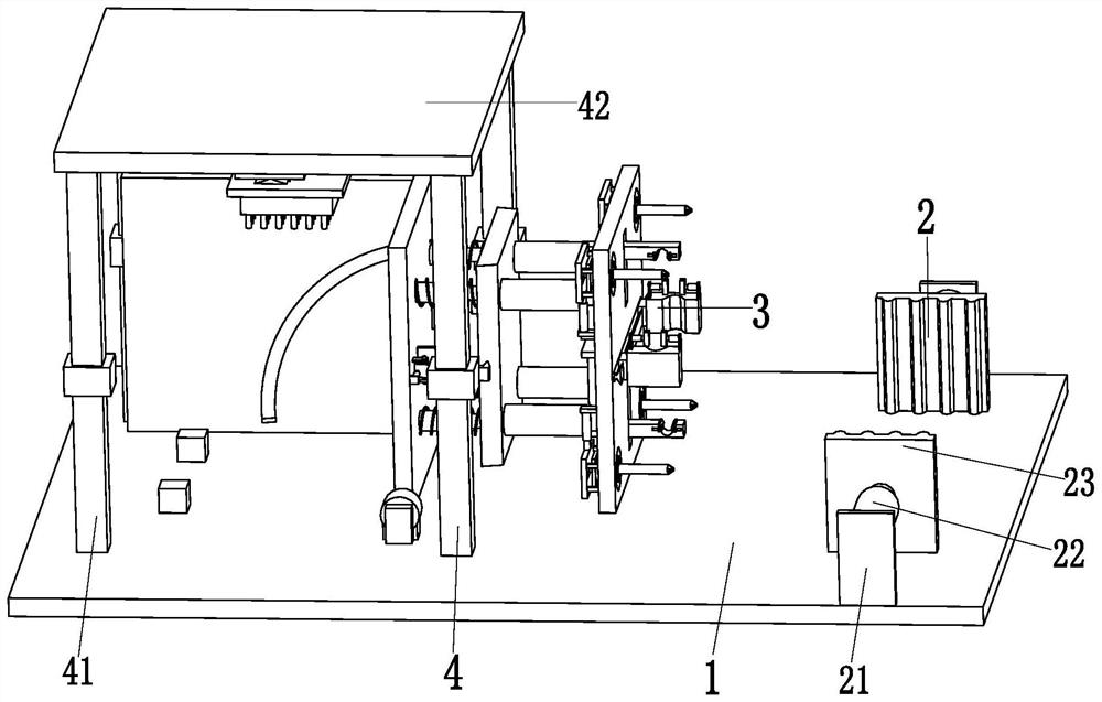 An electric discharge machine tool power automatic processing system and its processing technology