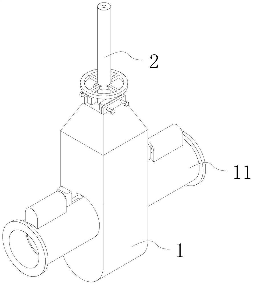 Novel efficient cleaning and filtering type pipe clamp valve head