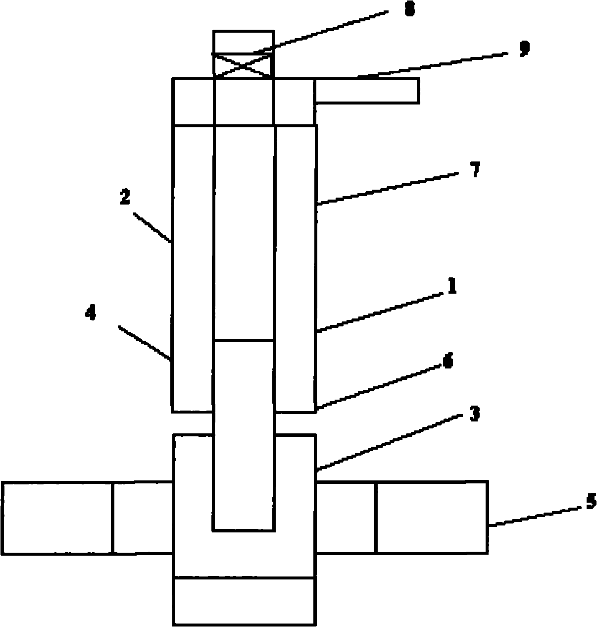 Method for water control and oil production increasing acidification of oil well at water content increasing stage of low-pressure heterogeneous reservoir