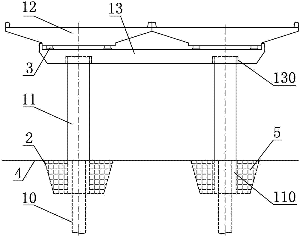 Bridge rapid construction method and structure