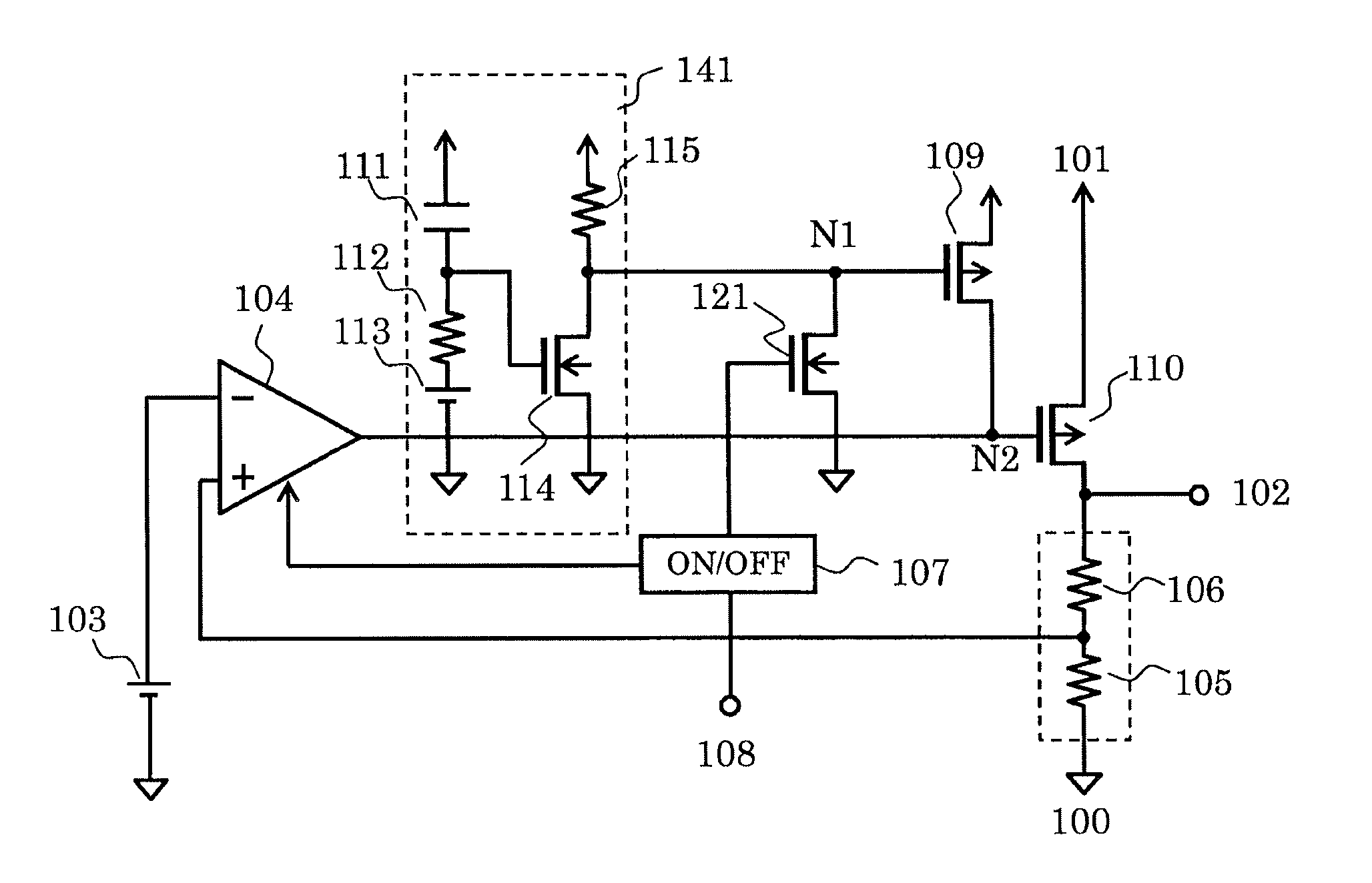 Voltage regulator and electronic apparatus