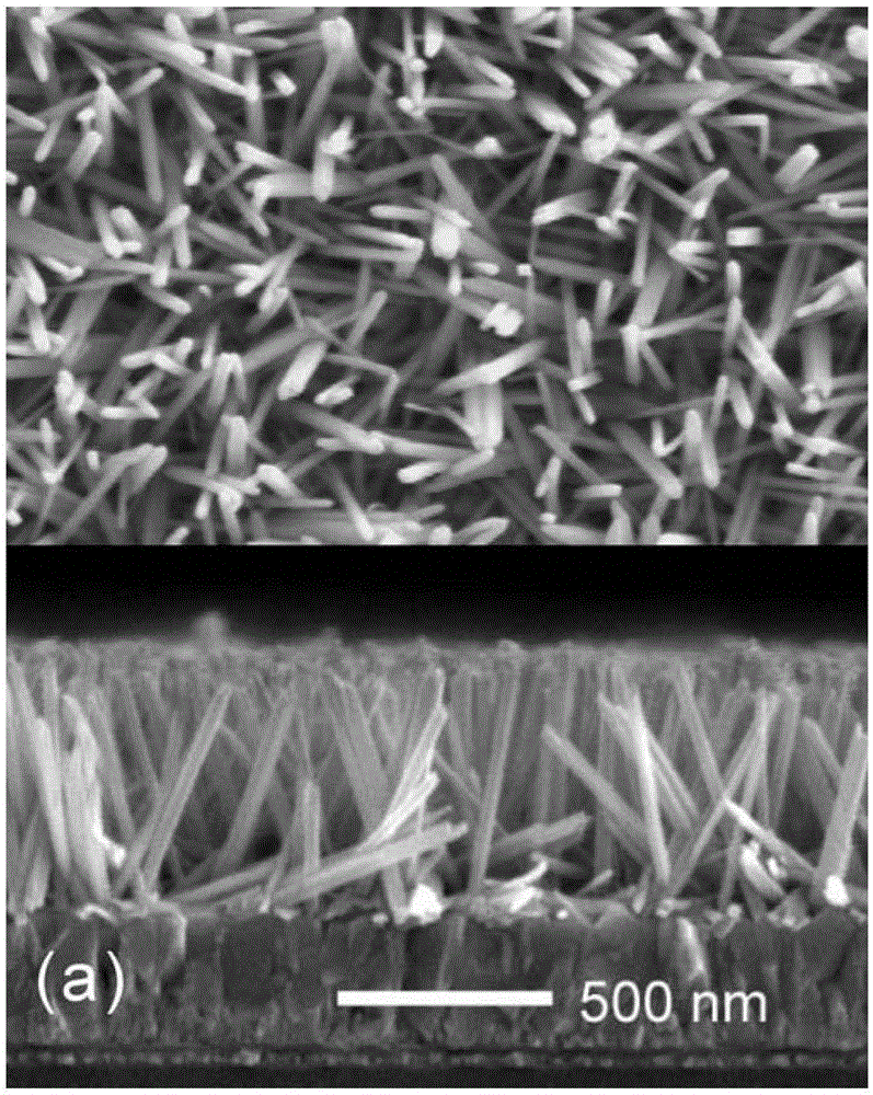 A solar cell based on an inorganic heterojunction and its preparation method