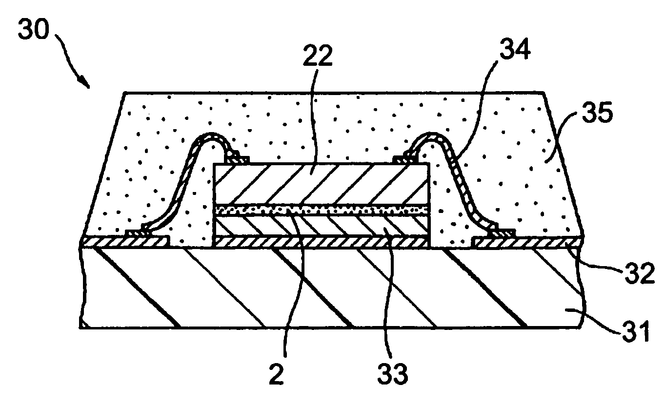 Heat curable adhesive composition, article, semiconductor apparatus and method