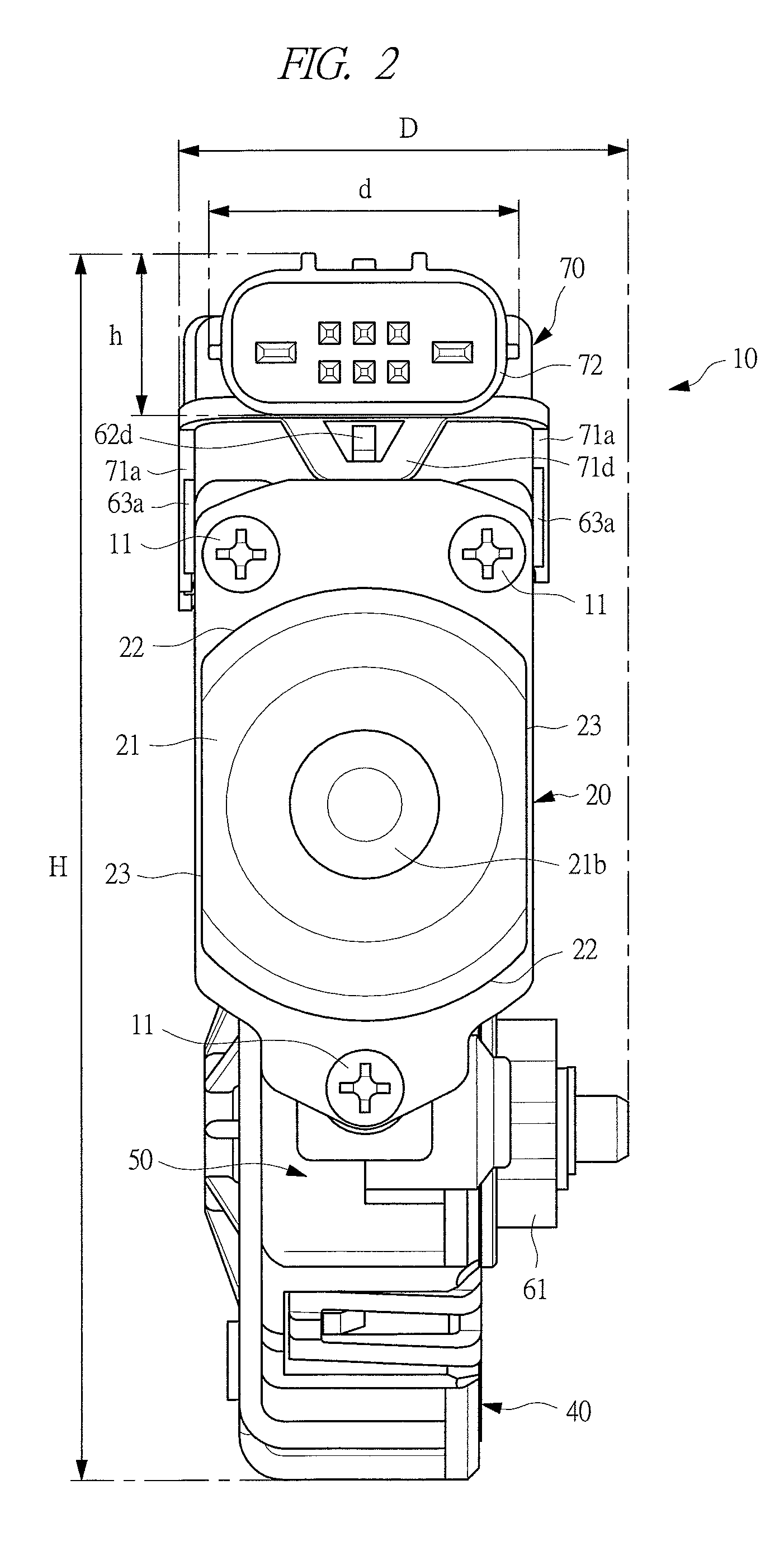 Motor with speed reduction mechanism