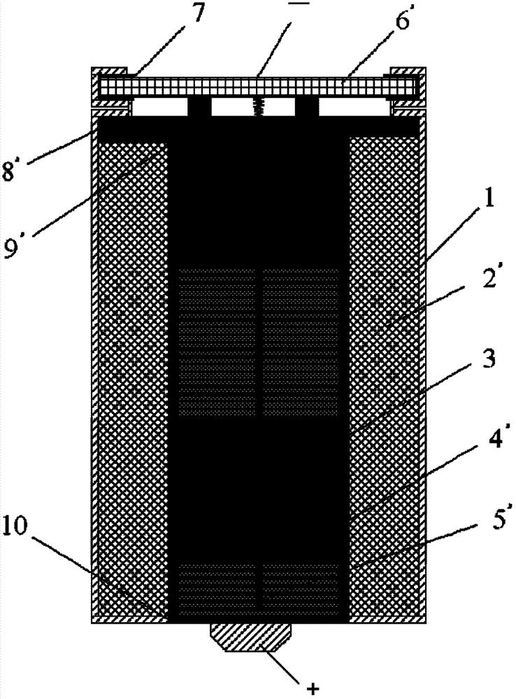 Manufacturing method of cylindrical lithium ion battery