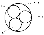 Three-channel single-balloon tube