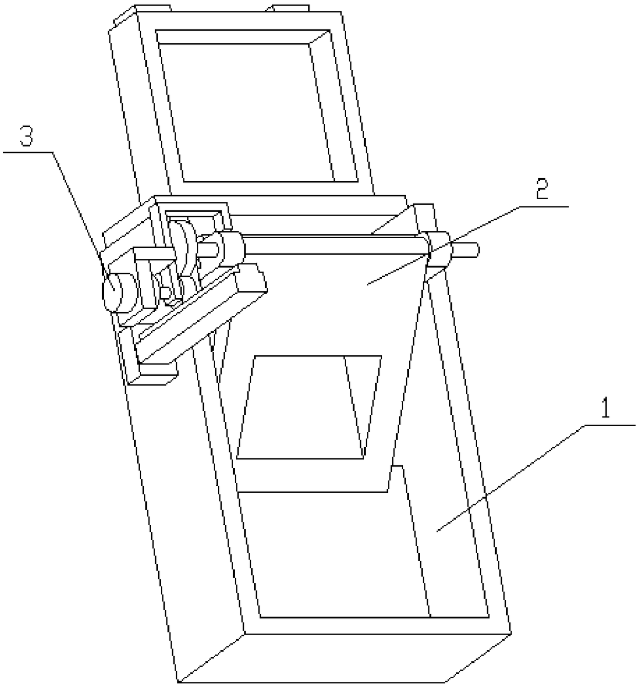 Drainage device for architectural engineering environment-friendly water purification