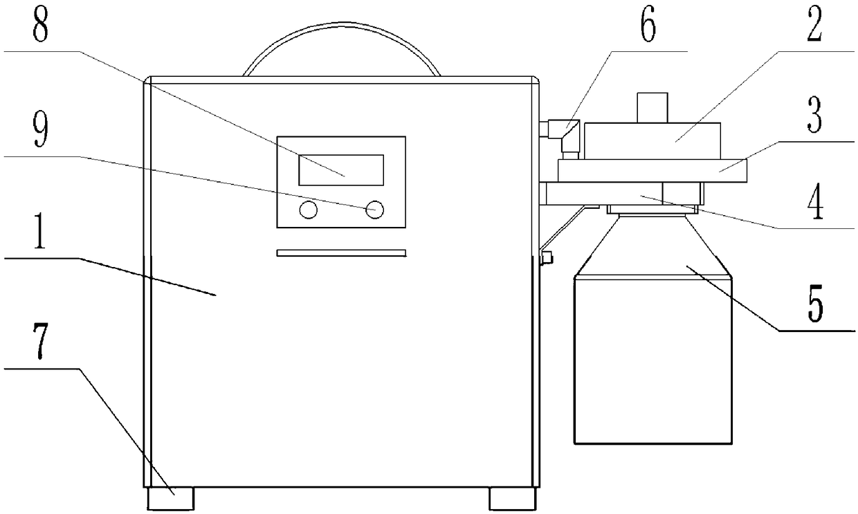 Automatic pumping, sample-sending and acquiring suction filter