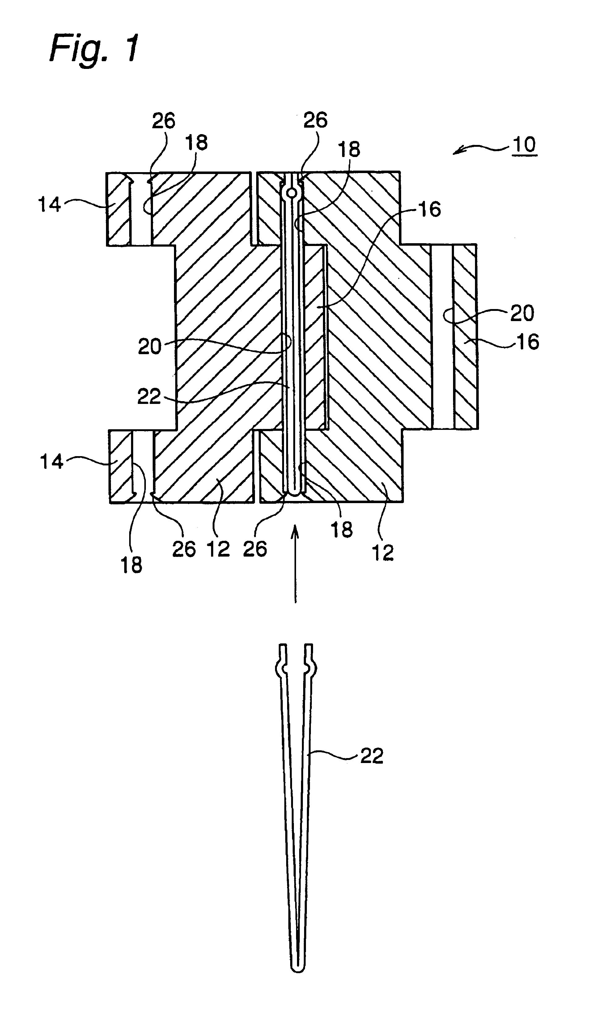 Band coupling structure and method of manufacturing piece member therefor