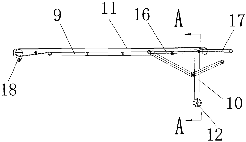 Telescopic loading and unloading equipment