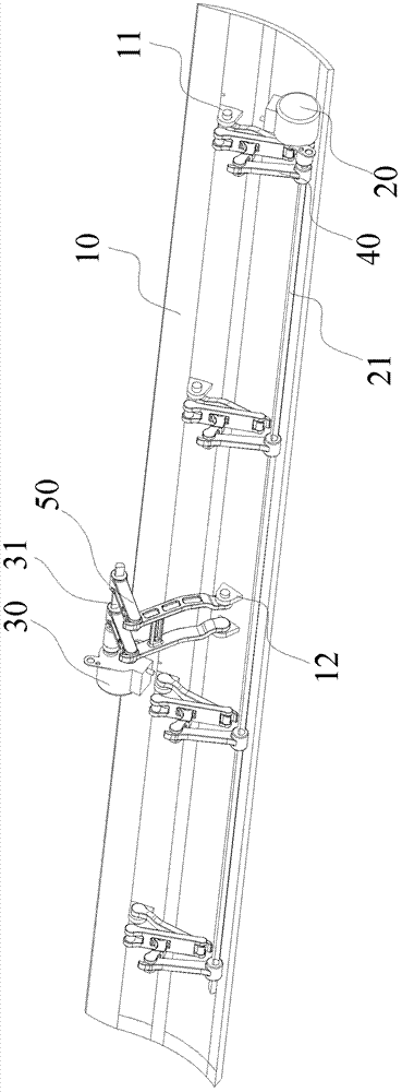 Air ducting mechanism of air conditioner, air conditioner and air supplying method