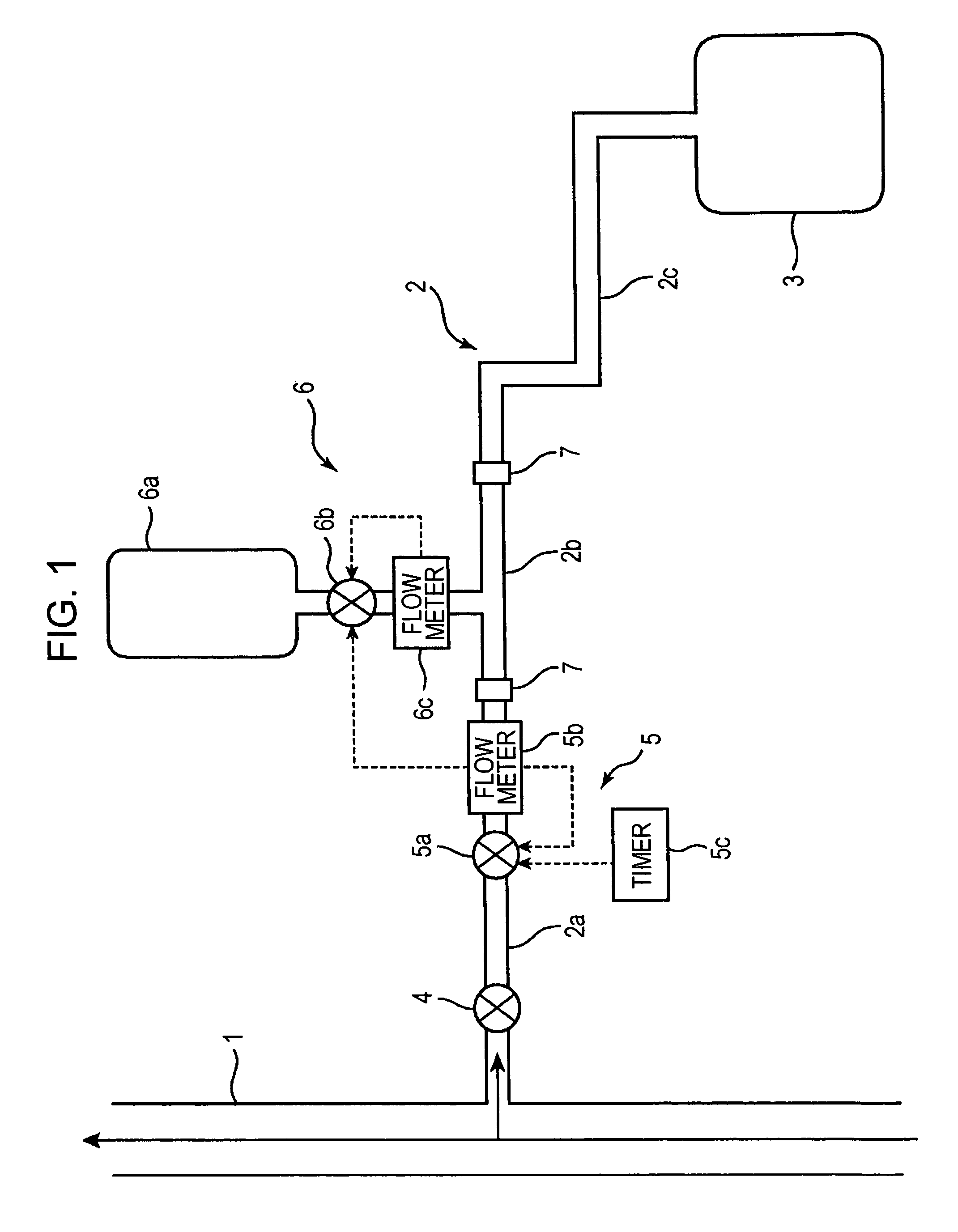 Analyzer for absorption spectrometry of impurity concentration contained in liquid using exciting light