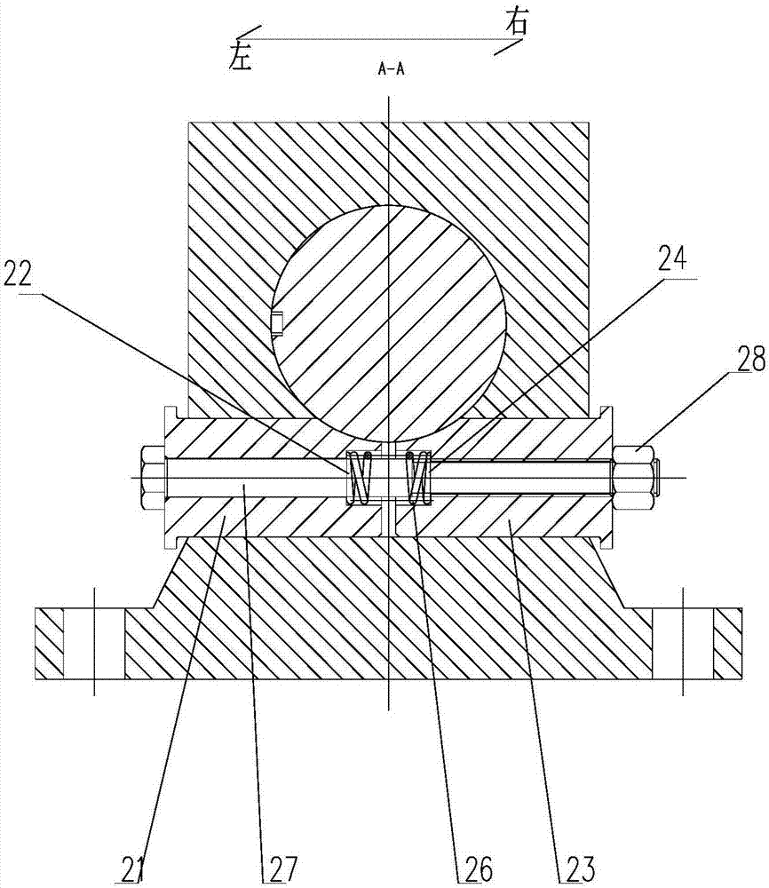 Movable ground oil seal device for engine