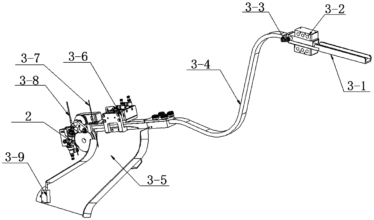 7-cun general full-automatic high-speed carrier band winding equipment