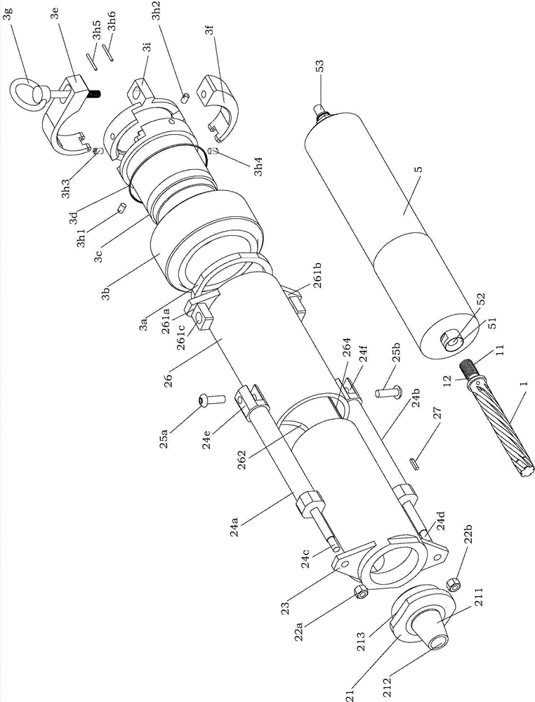 Fast positioning device applied to automatic feeding drill
