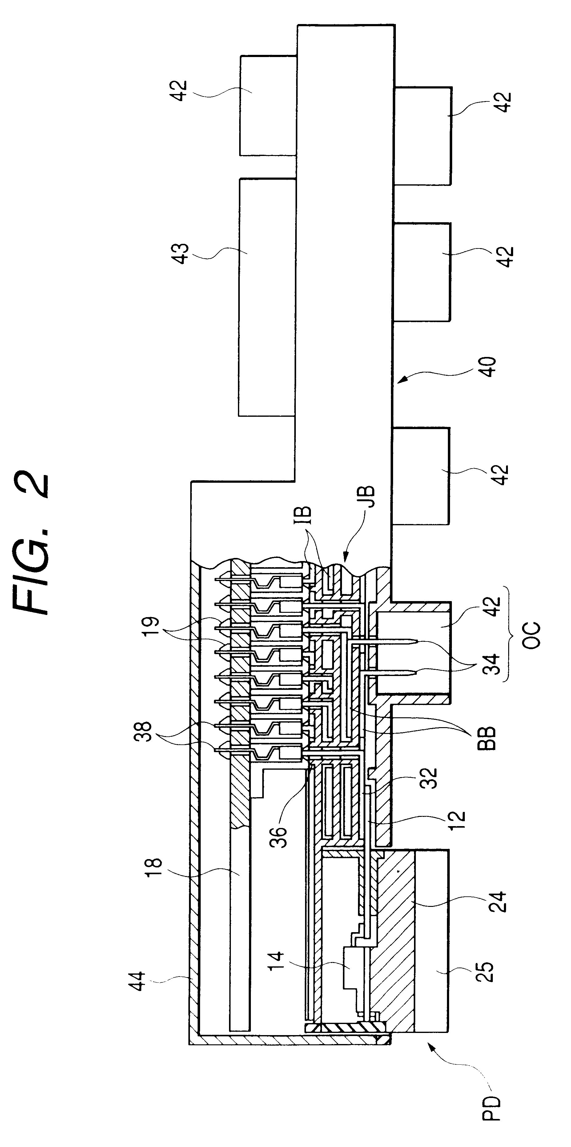 Terminal that provides connection between a wire circuit and a printed circuit, and electric junction box including said terminal