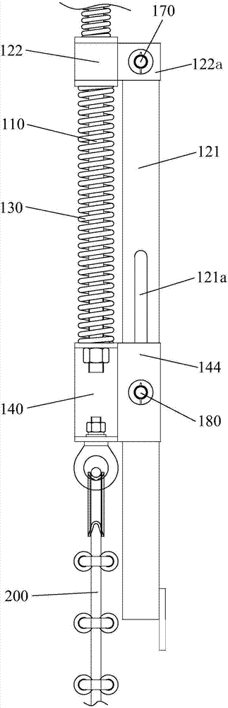 Elevator braking device and lifting mechanism thereof