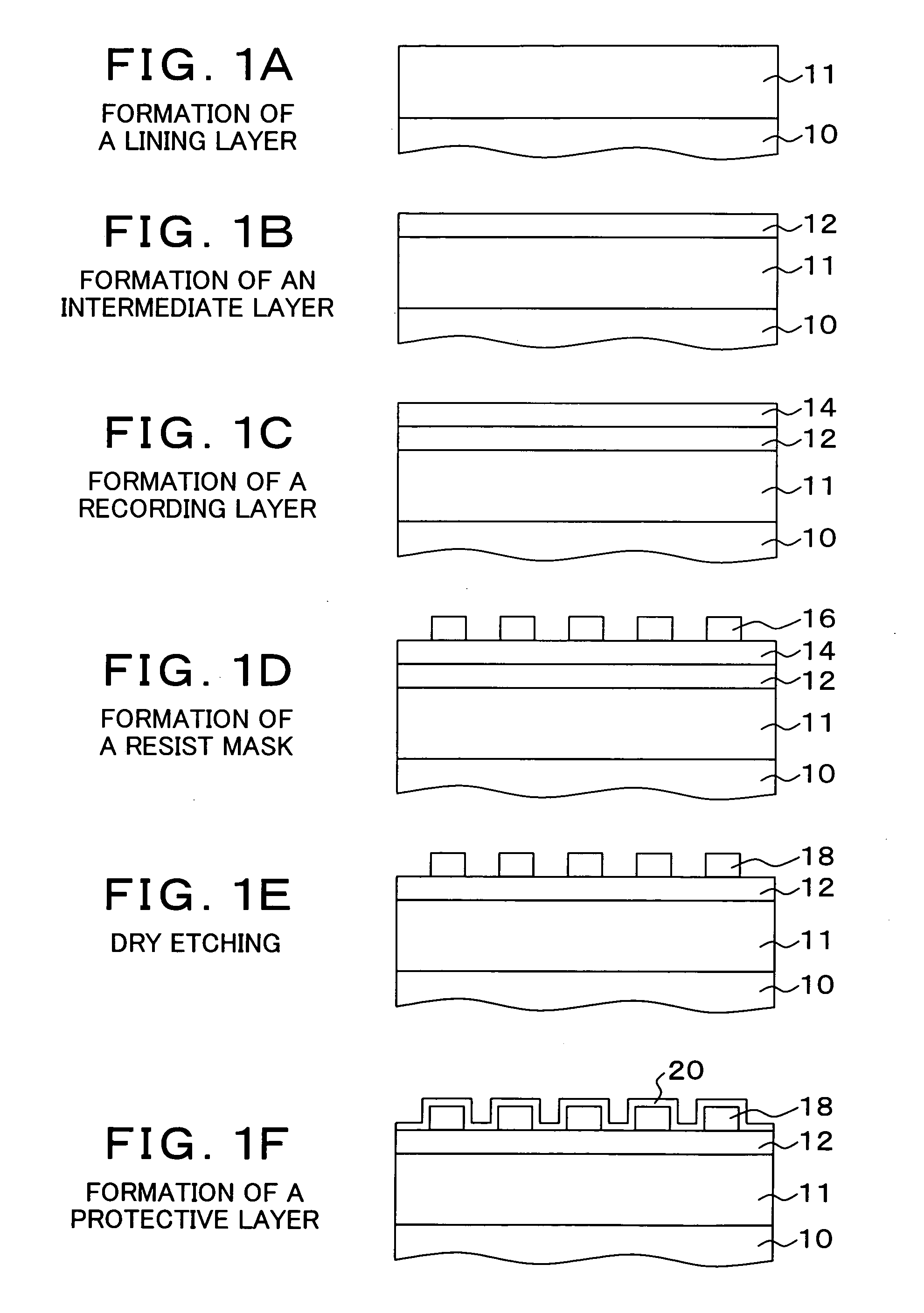 Patterned medium, method for fabricating same and method for evaluating same