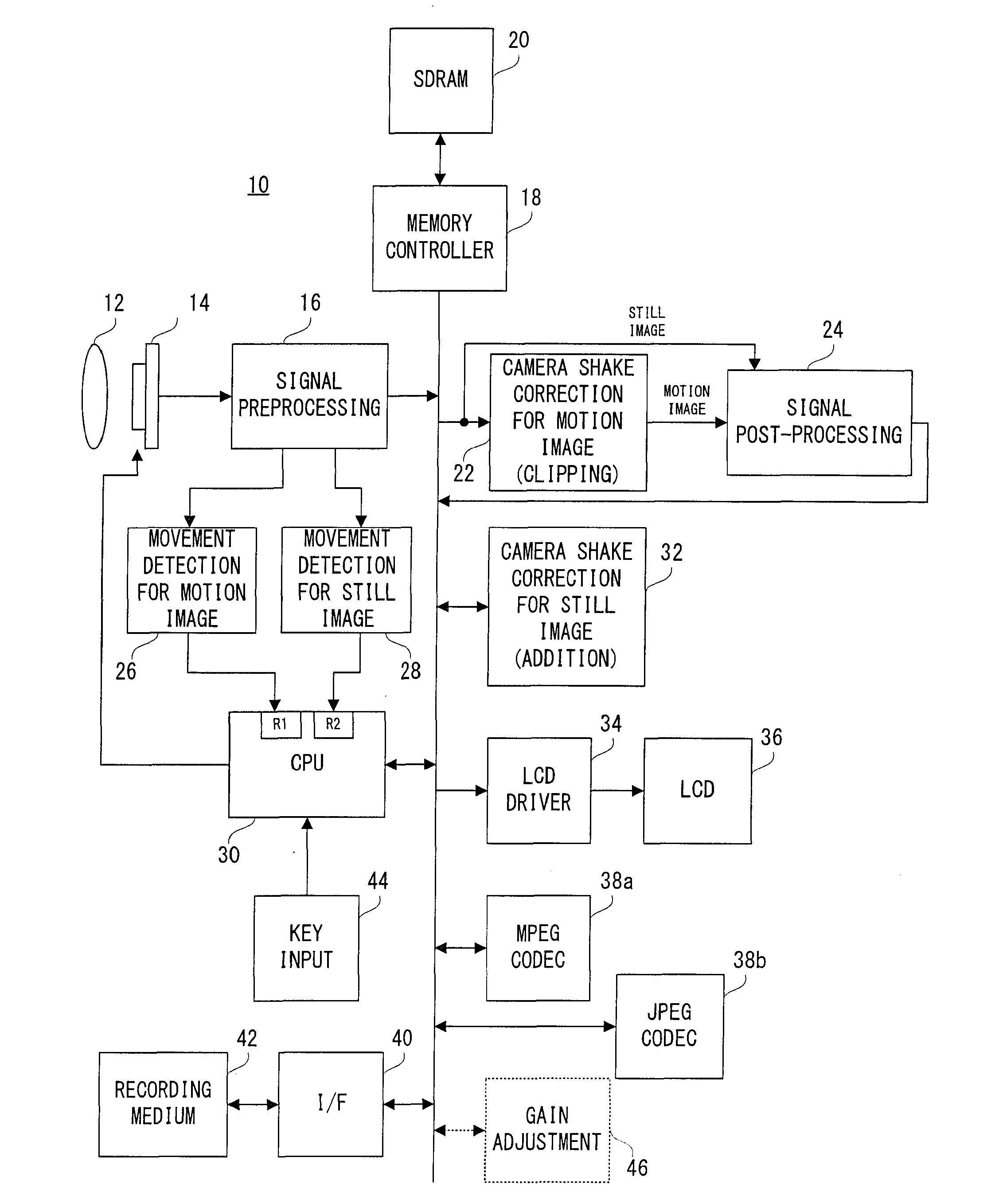 Imaging device and image processing apparatus