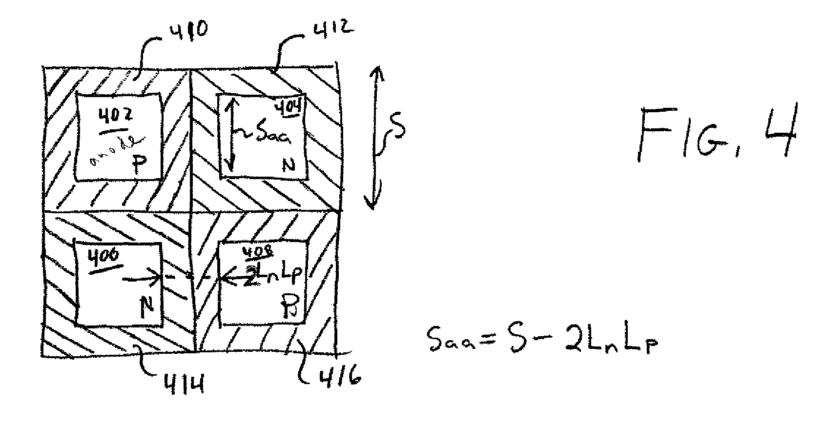 Two-dimensional silicon controlled rectifier