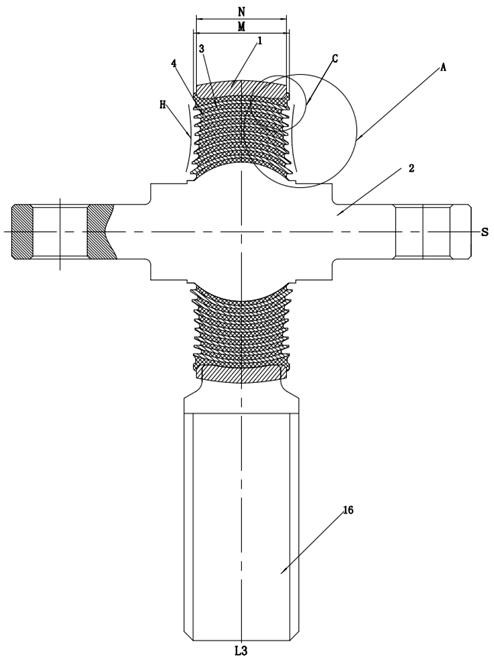 An Integral Design Method of Multilayer Rod-end Spherical Joint