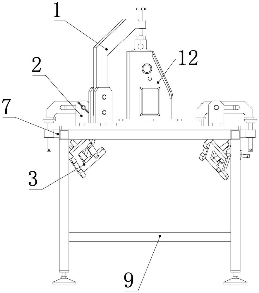 A suspension assembly welding tool and its processing method