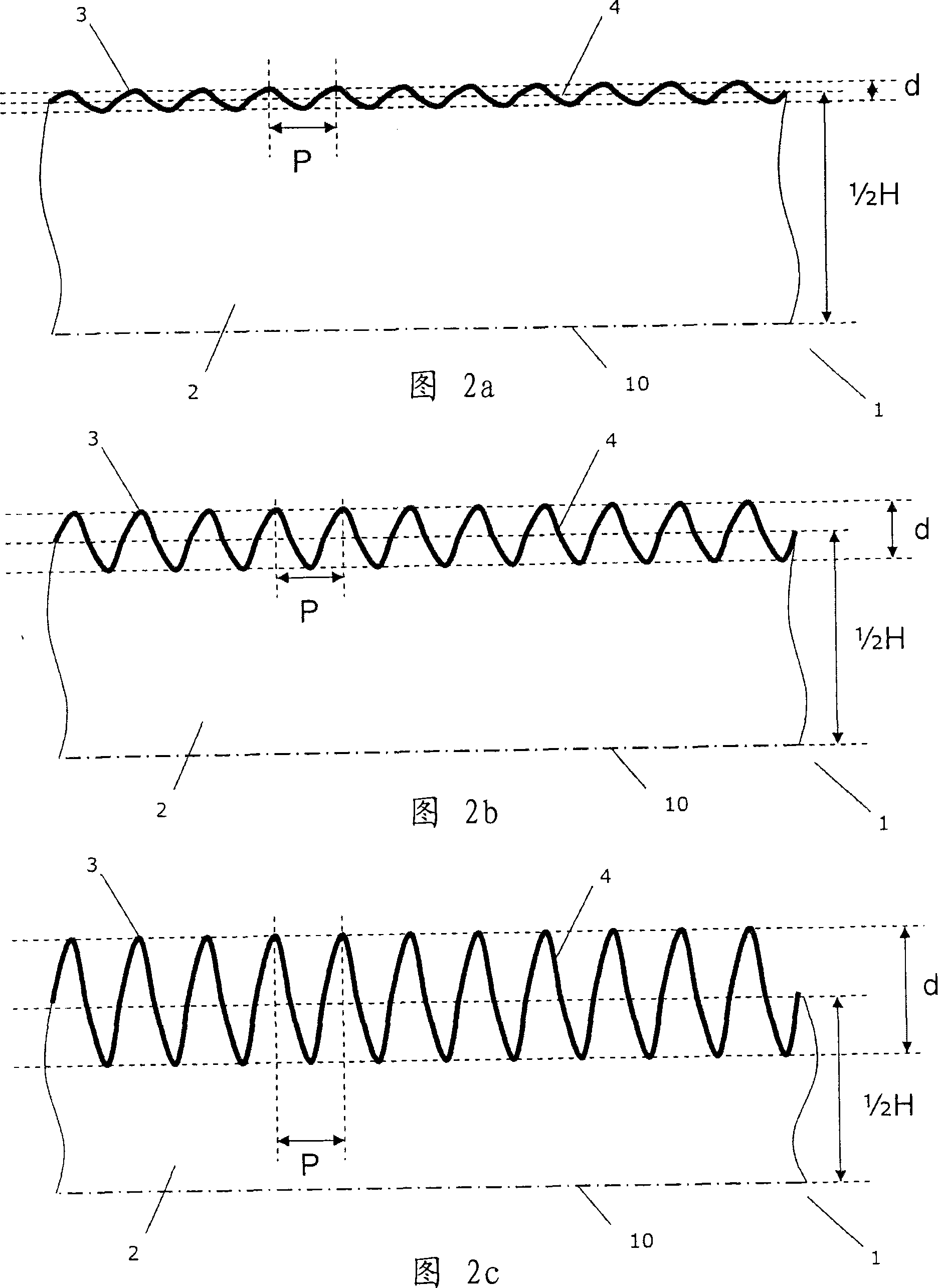 Direct acting capacitive transducer and method for producing same