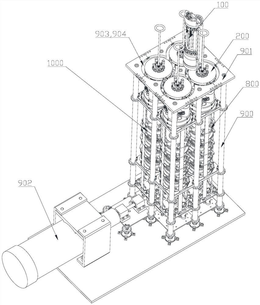 A three-dimensional automatic weaving equipment