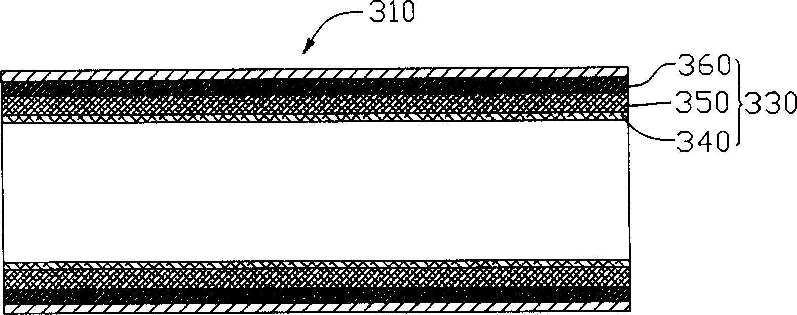 Heat pipe, heat pipe multiporous structure and its mfg. method