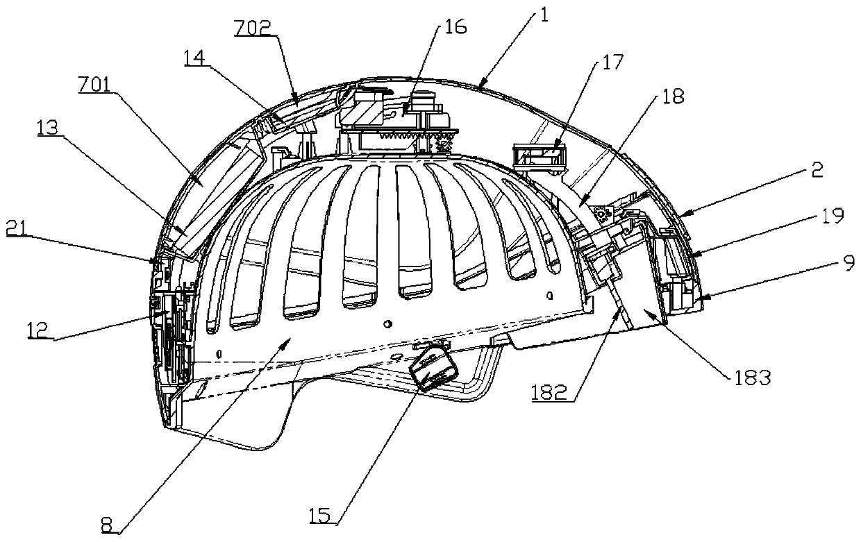 Panoramic camera lifting mechanism and its application