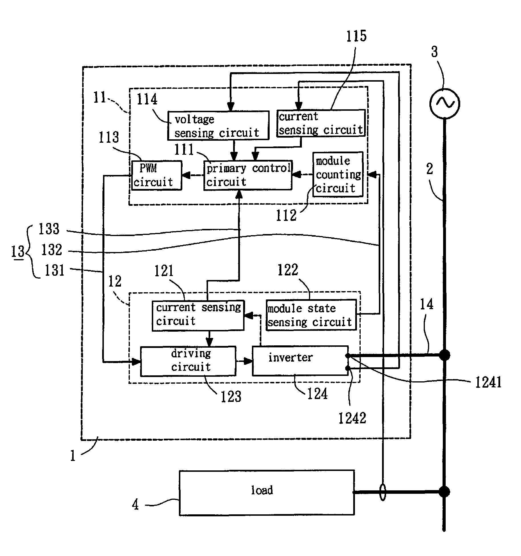 Modularized active power filter