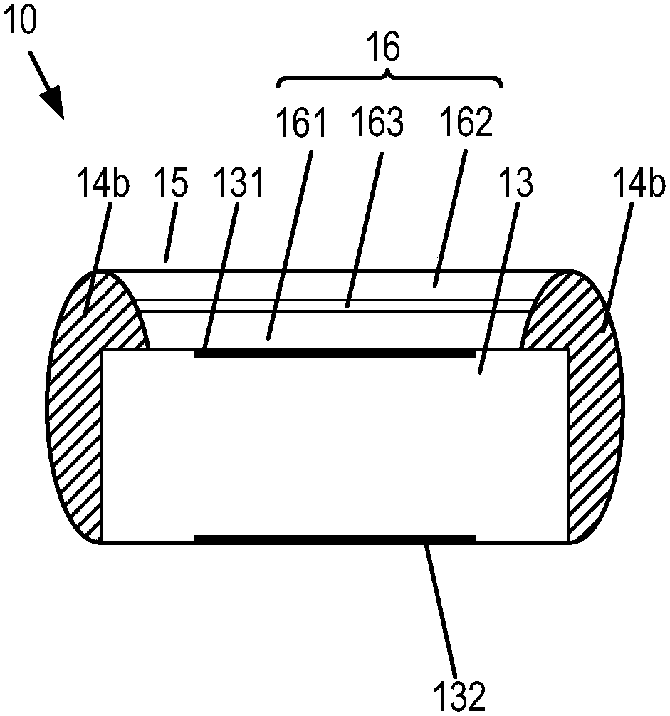 Double-sided surface mount electronic components and packaging method thereof