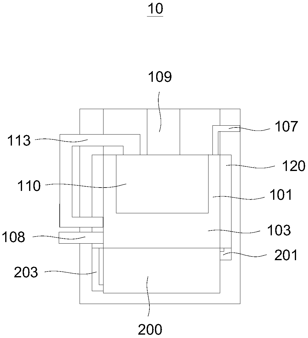Secondary metal smelting furnace and smelting device thereof