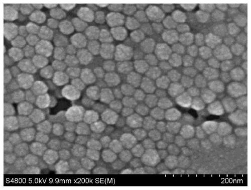 Strawberry-shaped silver-loaded polysilsesquioxane nano hybrid antibacterial material and preparation method thereof