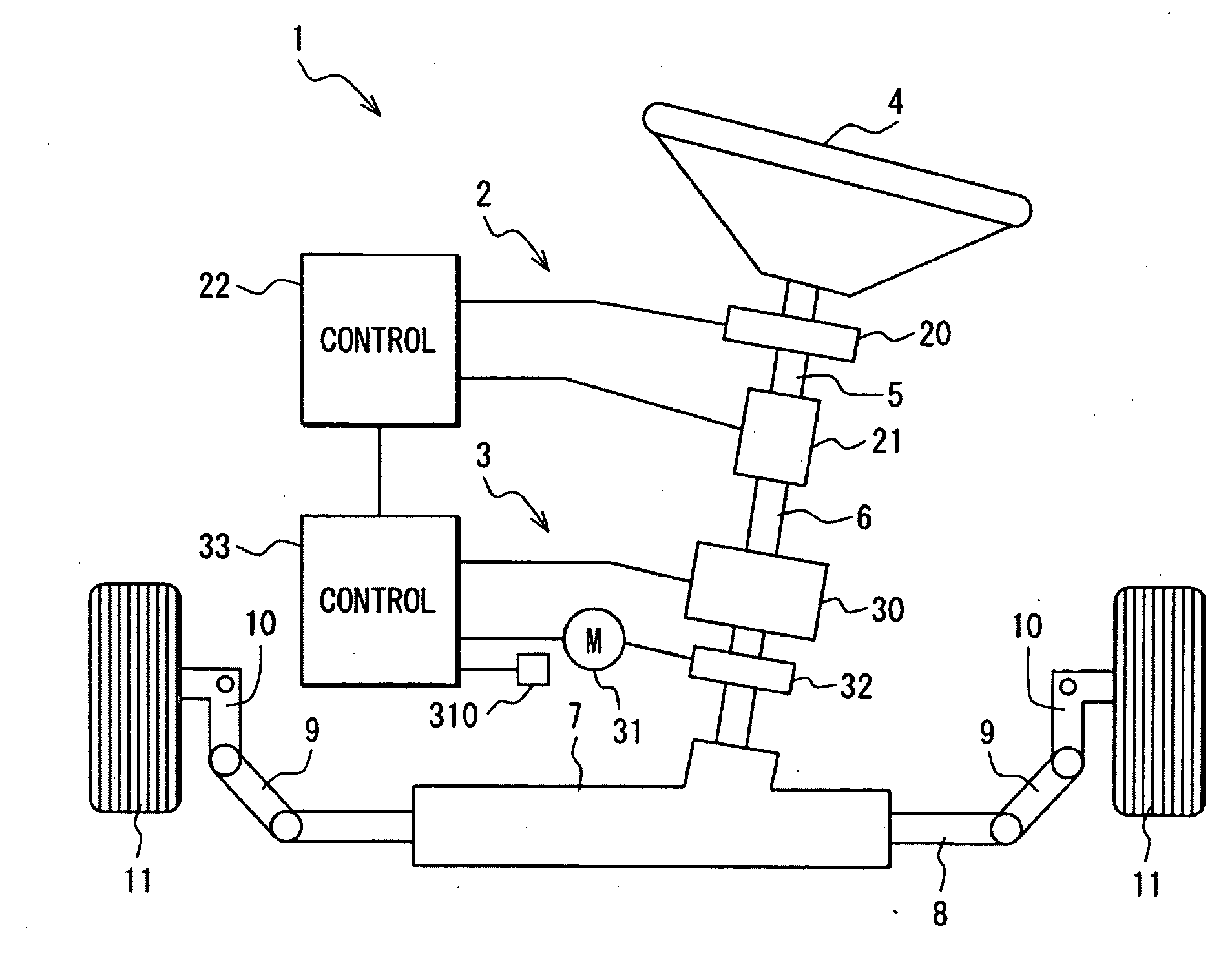 Steering assisting system for vehicle