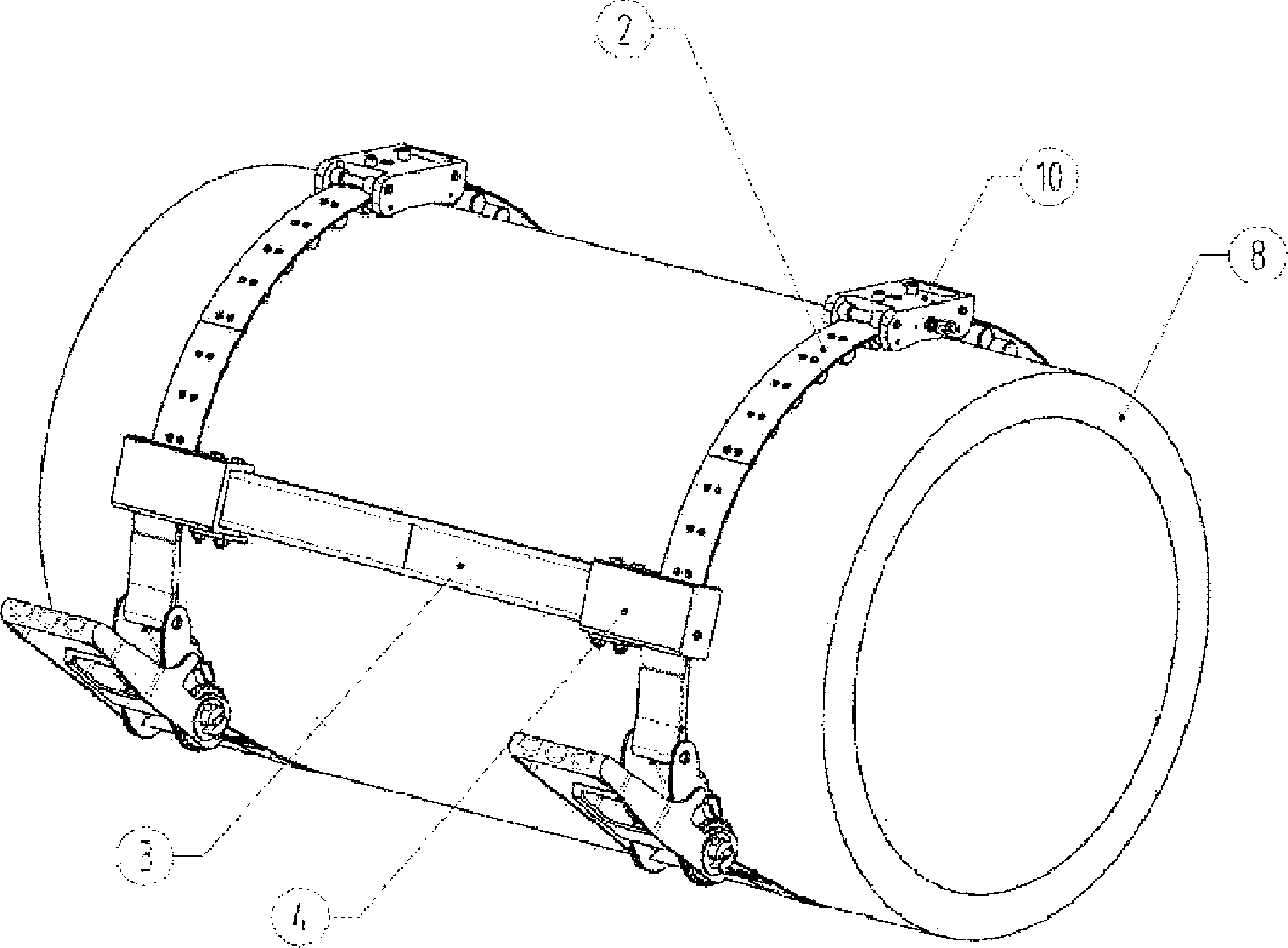 Apparatus for guiding tube processing devices