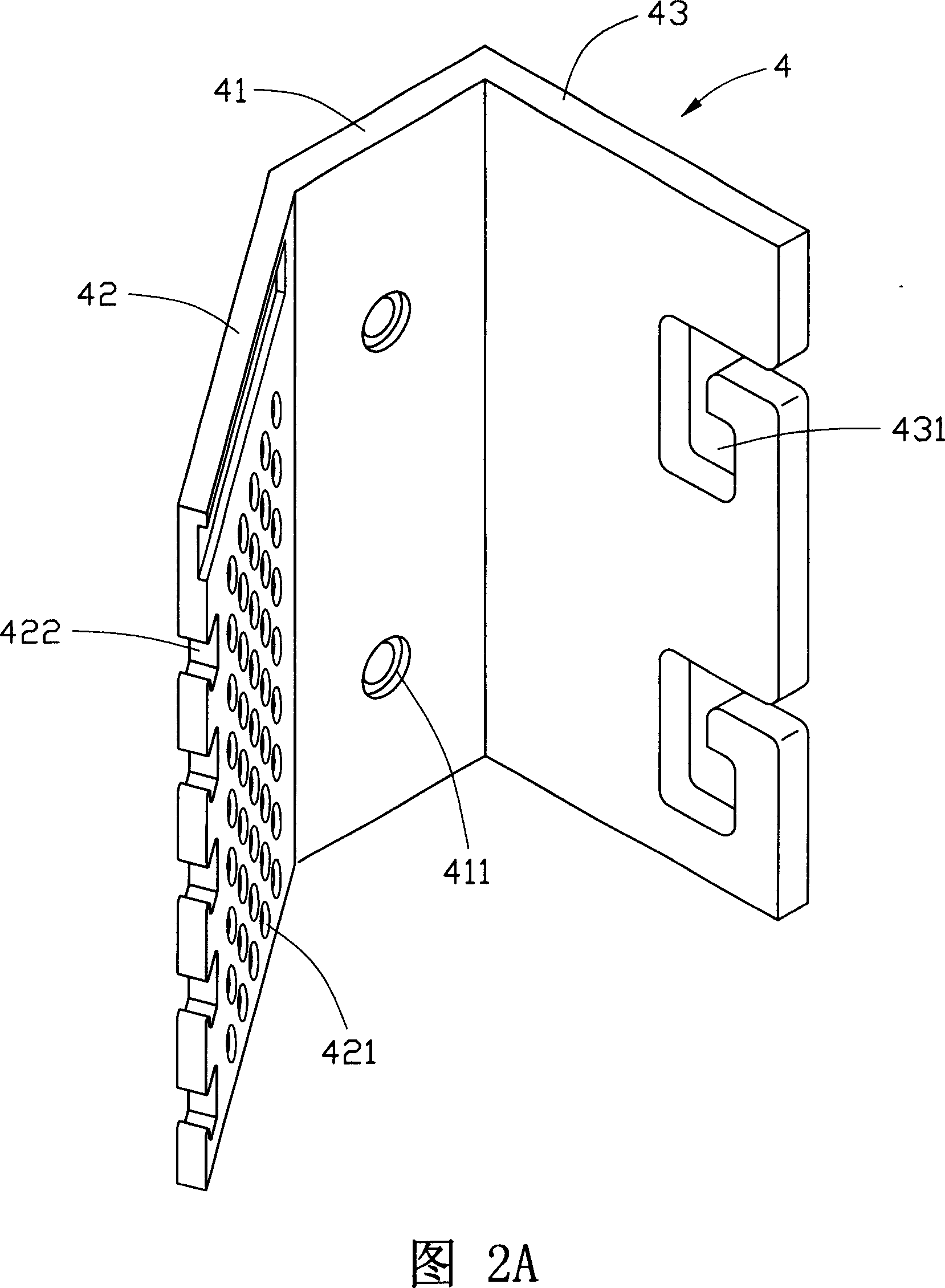 Terminalless communication cable distribution box and its connection method