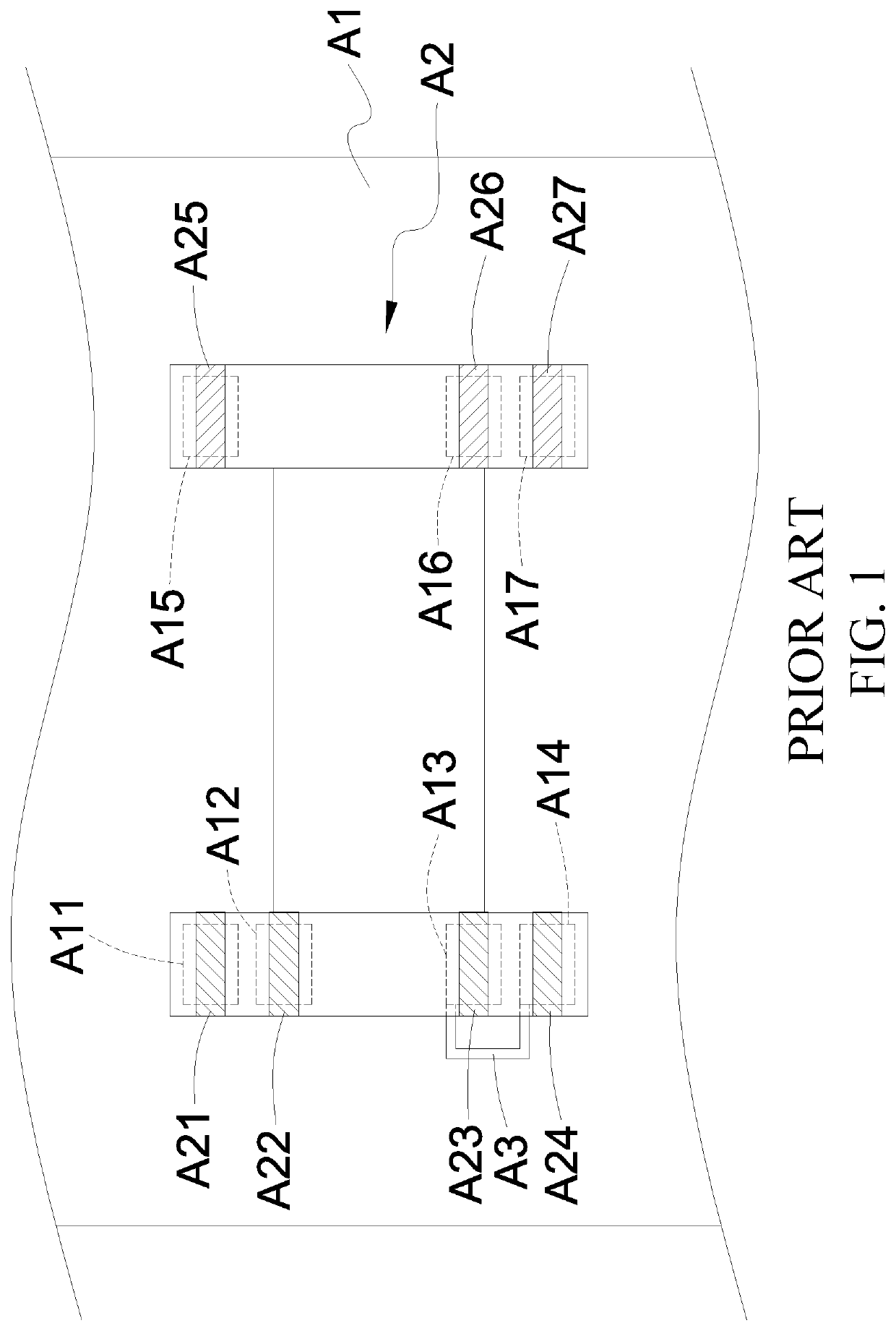 Inductor magnetic-core structure