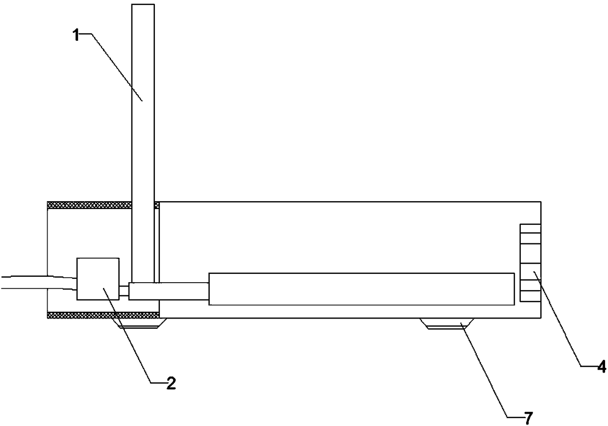 Automatic power-on and power-off router