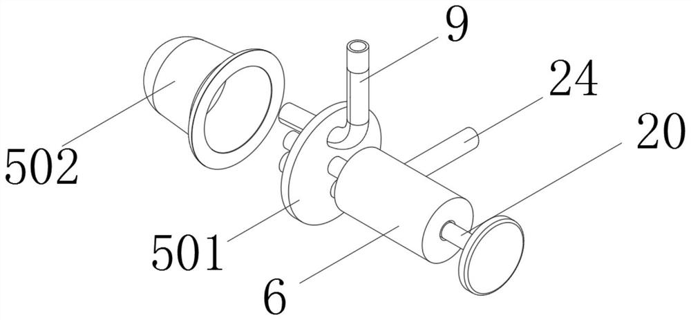 Ear protection device capable of effectively insulating sound and used for ear-nose-throat department nursing