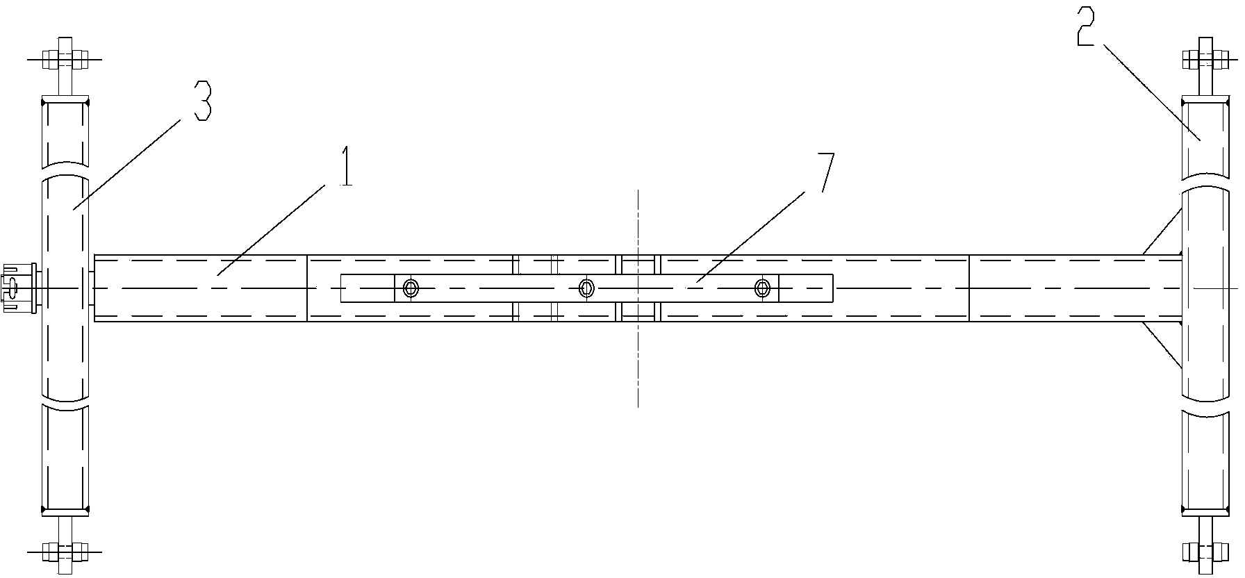 I-shaped lifting equipment for box balance lifting